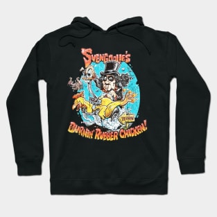 Svengoolie Burnin' Rubber Chicken Vintage Hoodie